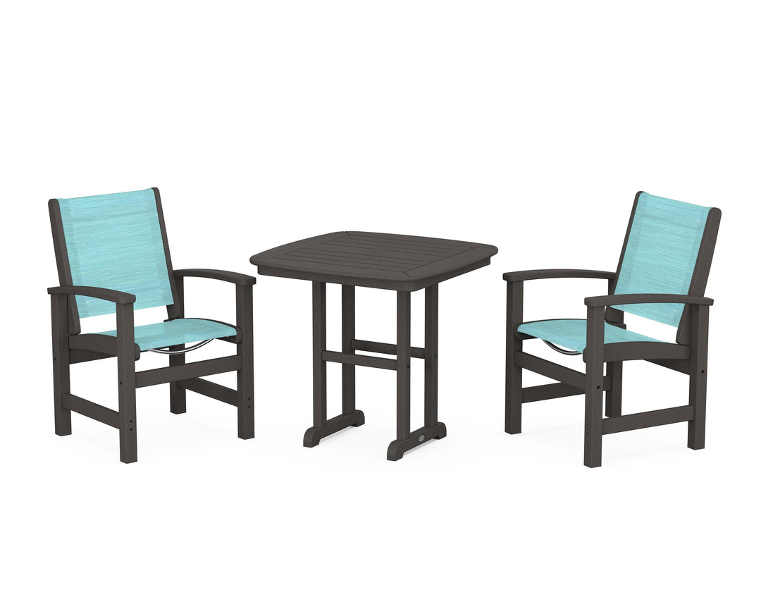 POLYWOOD® Coastal 3-Piece Dining Set