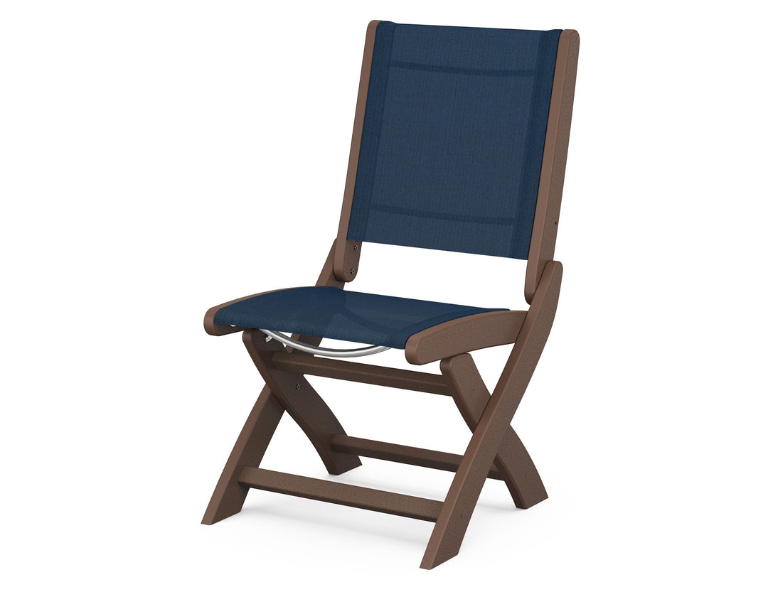 POLYWOOD® Coastal Folding Side Chair