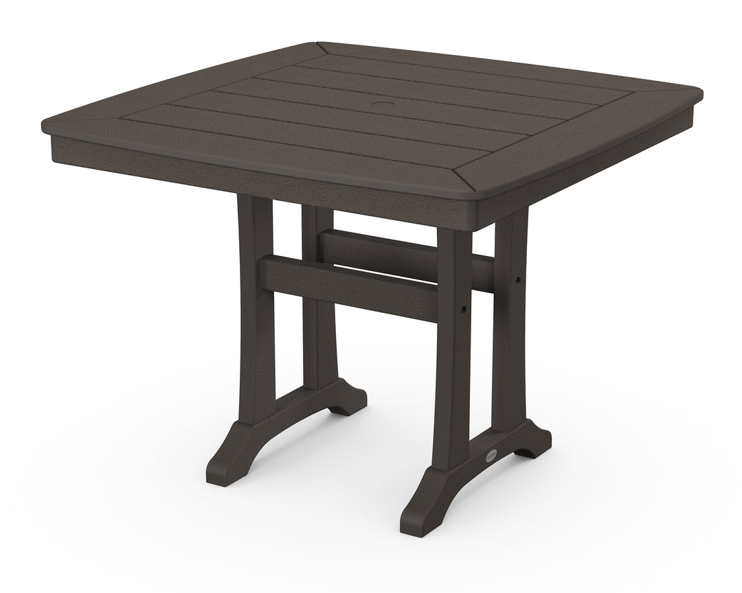 POLYWOOD® Nautical Trestle 37" Dining Table