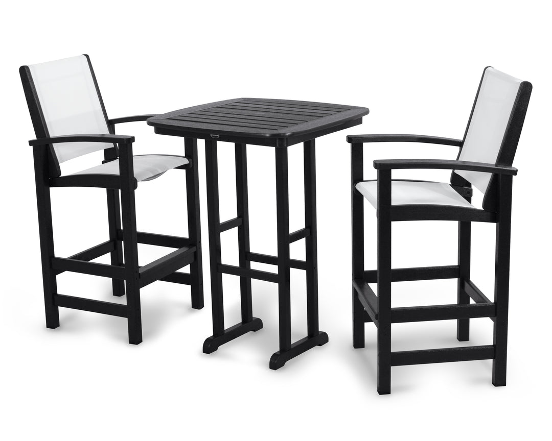 POLYWOOD® Coastal 3-Piece Bar Set