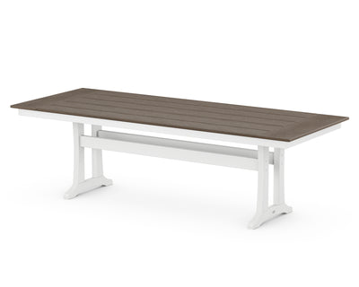 Farmhouse Trestle 38" x 96" Dining Table