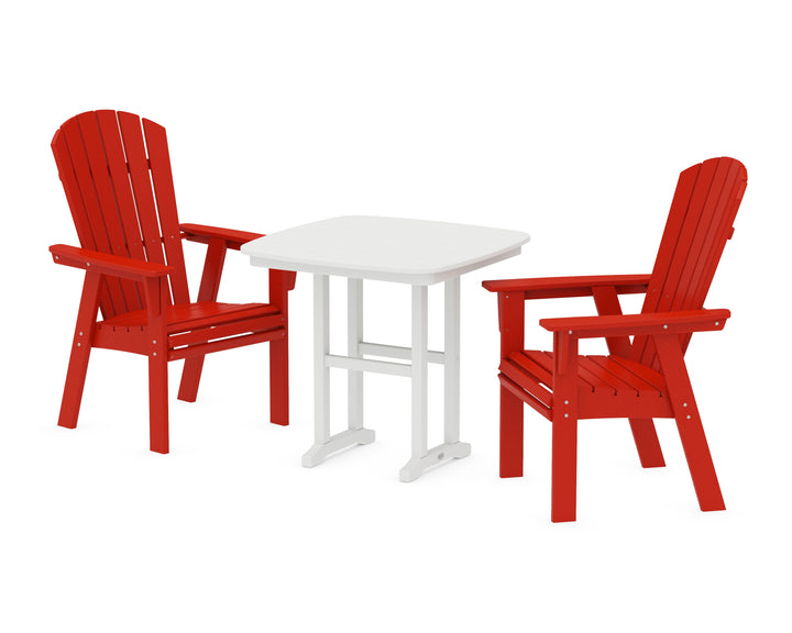 POLYWOOD® Nautical Adirondack 3-Piece Dining Set