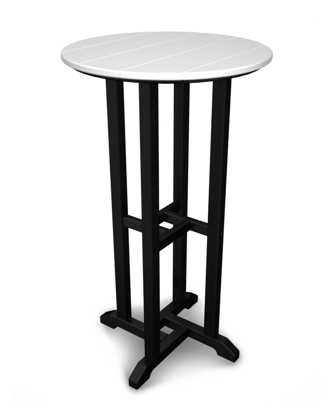 POLYWOOD® Contempo 24" Round Bar Table