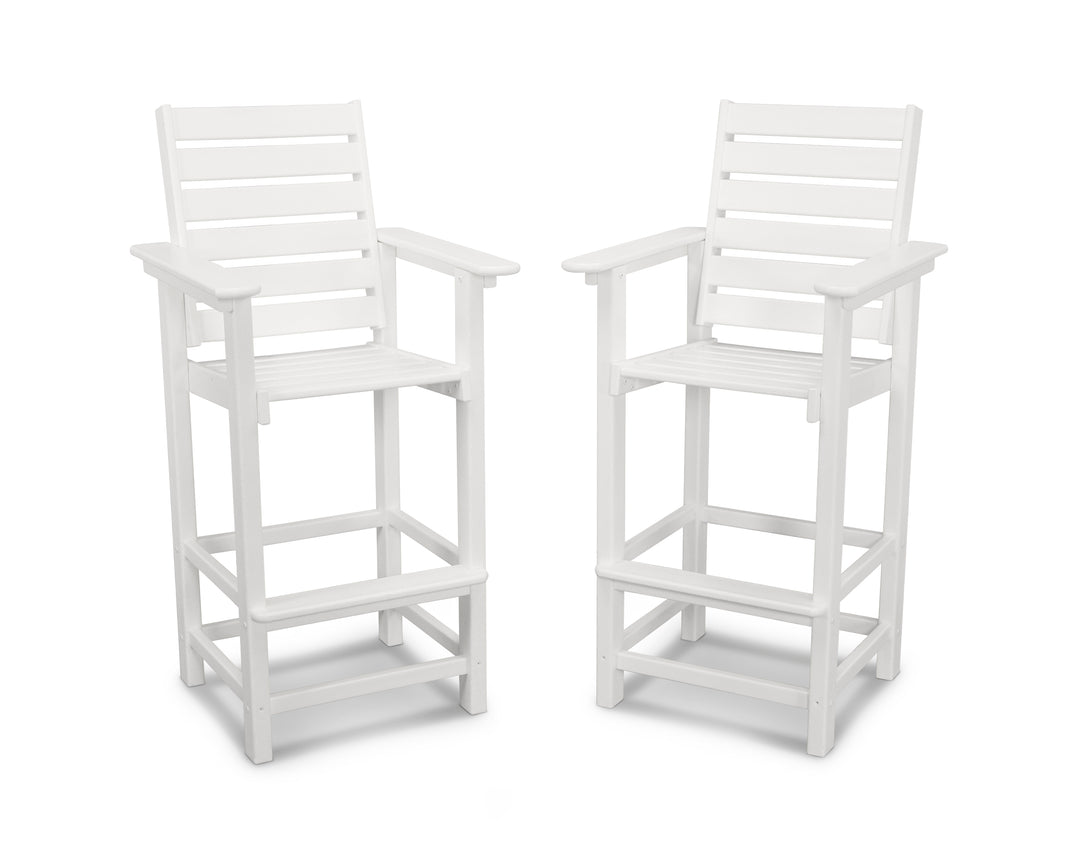 POLYWOOD® Captain Bar Chair Duo