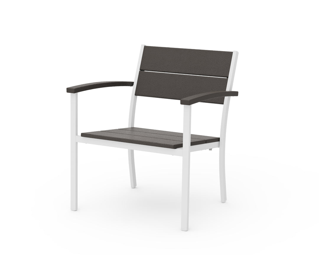 POLYWOOD® Main Street Stacking Lounge Arm Chair