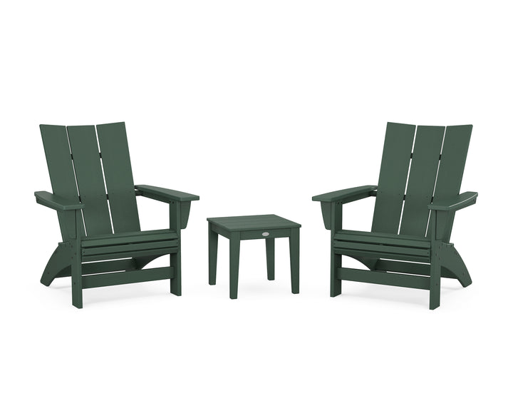 POLYWOOD® 3-Piece Modern Grand Adirondack Set