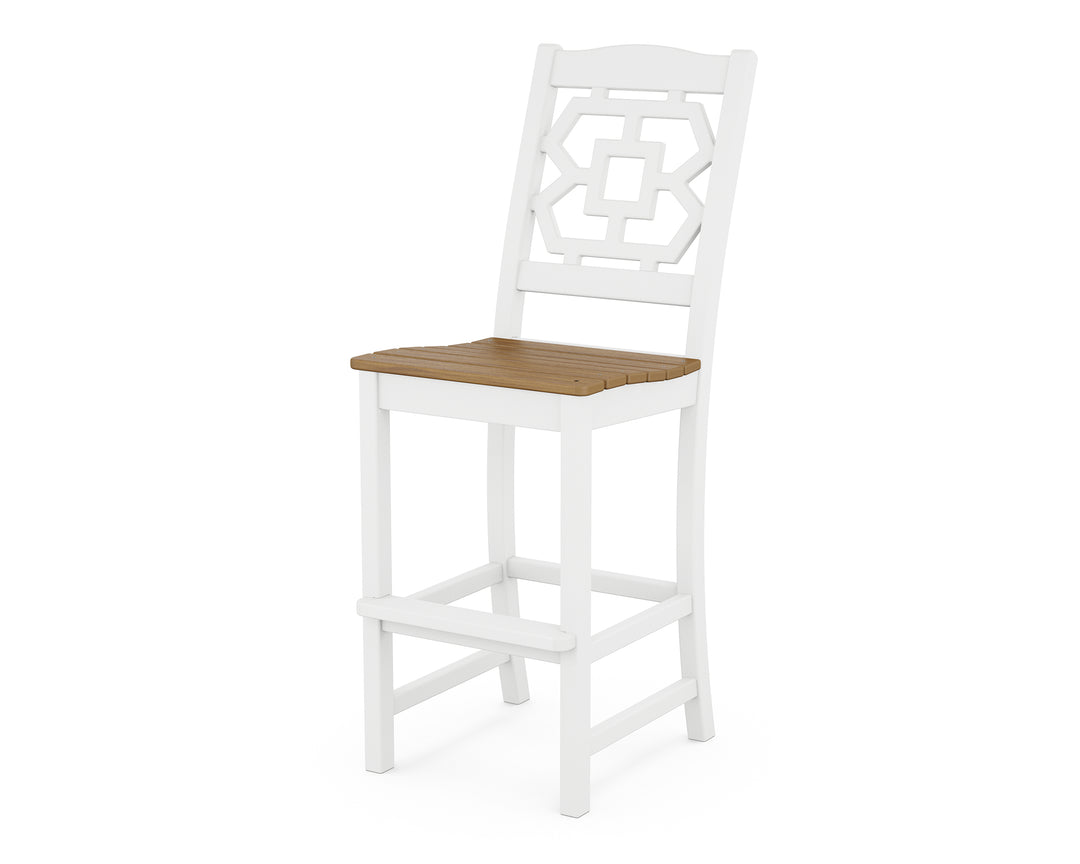 Martha Stewart by POLYWOOD® Chinoiserie Bar Side Chair