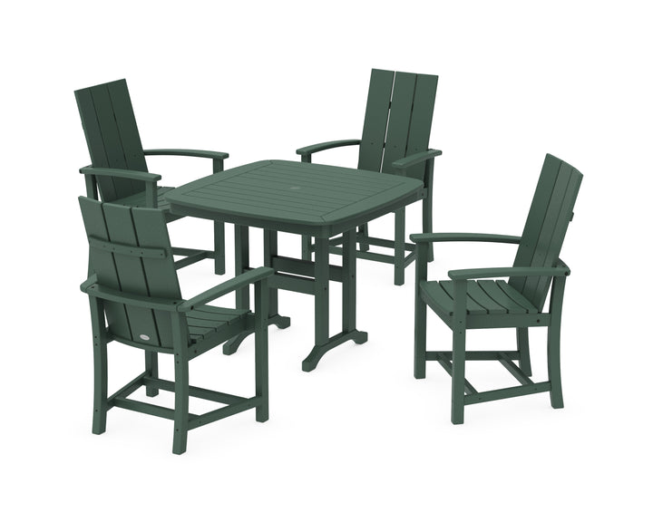 POLYWOOD® Modern Adirondack 5-Piece Dining Set