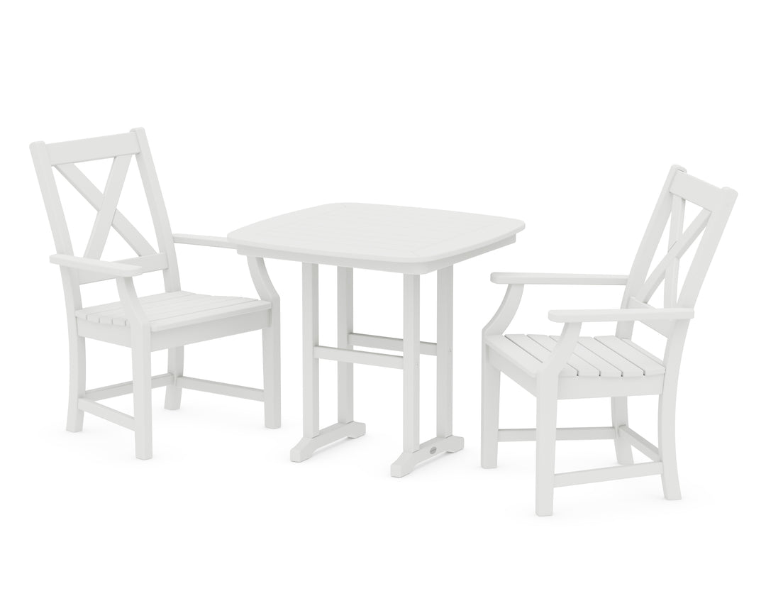 POLYWOOD® Braxton 3-Piece Dining Set