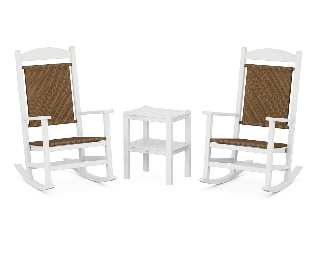 POLYWOOD® Presidential Woven Rocker 3-Piece Set