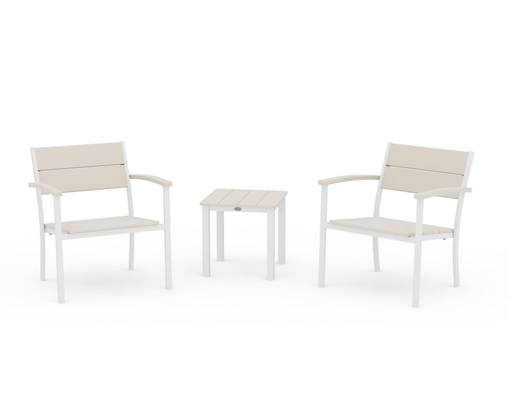 POLYWOOD® Main Street 3-Piece Lounge Chair Set