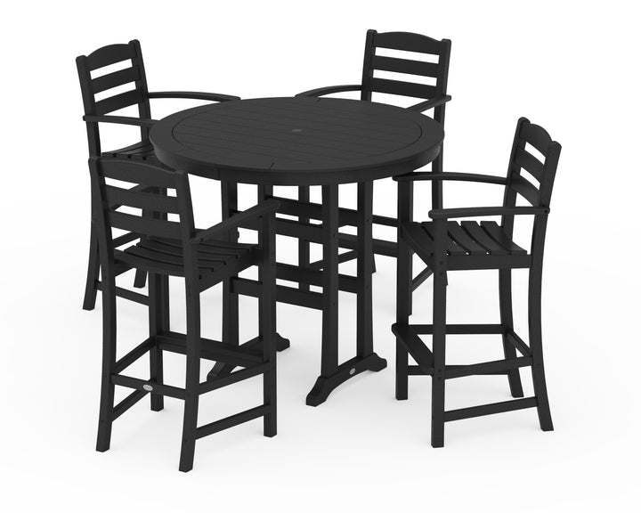 POLYWOOD® La Casa Café 5-Piece Bar Dining Set