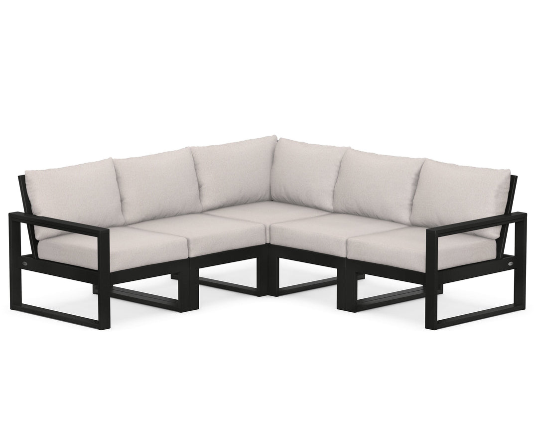POLYWOOD® EDGE 5-Piece Modular Deep Seating Set