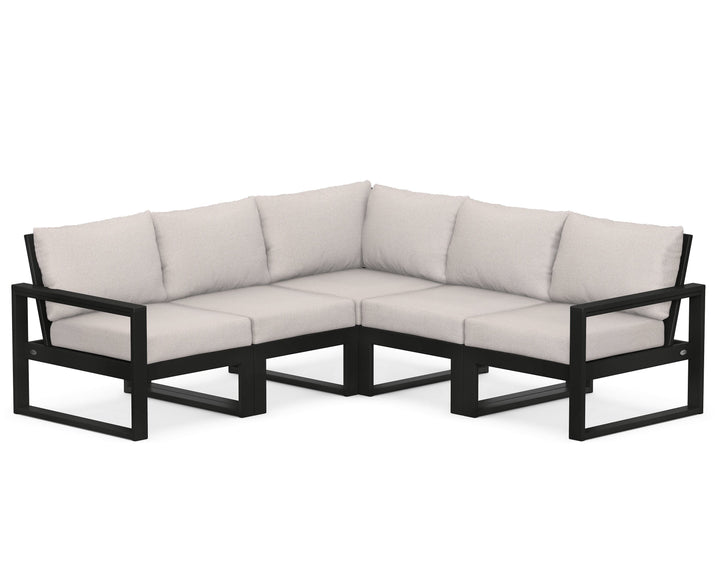 POLYWOOD® EDGE 5-Piece Modular Deep Seating Set