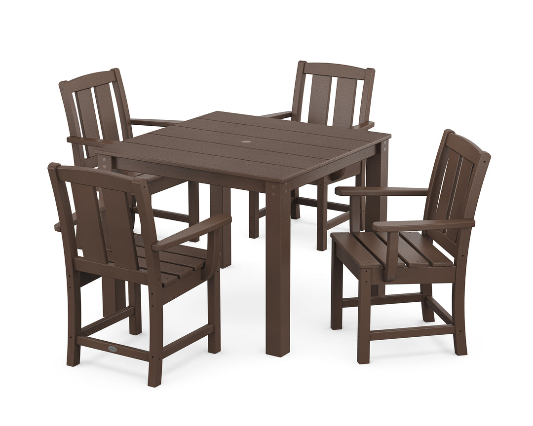 POLYWOOD® Mission 5-Piece Parsons Dining Set
