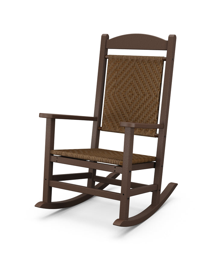 POLYWOOD® Presidential Woven Rocking Chair