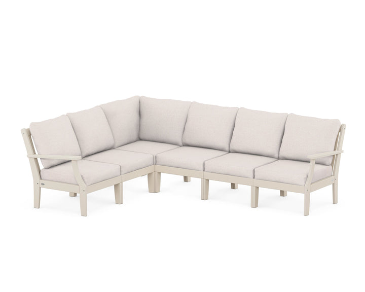 POLYWOOD® Braxton Modular 6-Piece Deep Seating Set