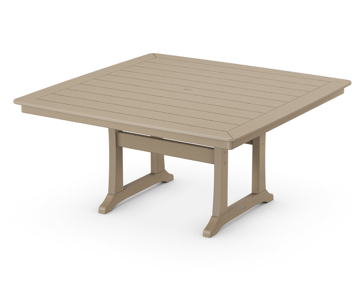 POLYWOOD® Nautical Trestle 59" Dining Table