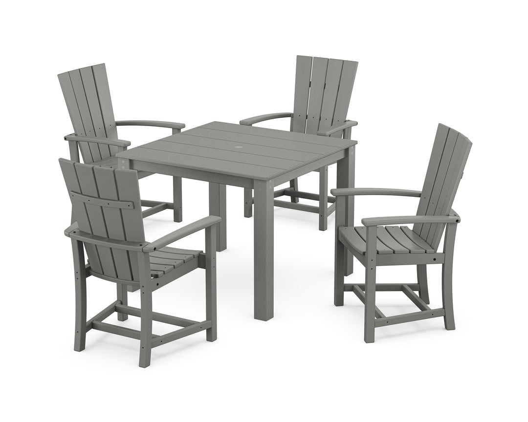 POLYWOOD® Quattro 5-Piece Parsons Dining Set