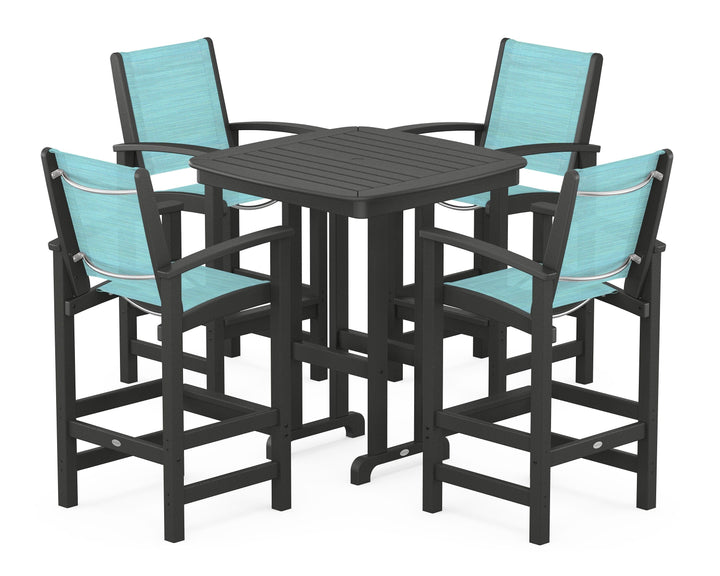 POLYWOOD® Coastal 5-Piece Bar Set