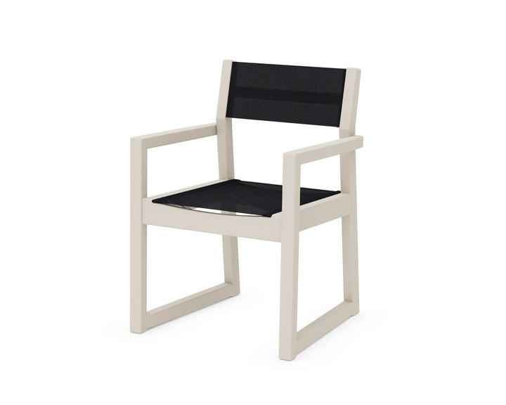 POLYWOOD® EDGE Sling Dining Arm Chair