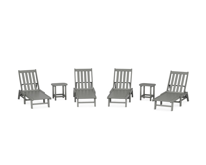 POLYWOOD® Vineyard 6-Piece Chaise Set