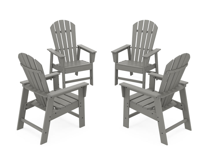 POLYWOOD® 4-Piece South Beach Casual Chair Conversation Set