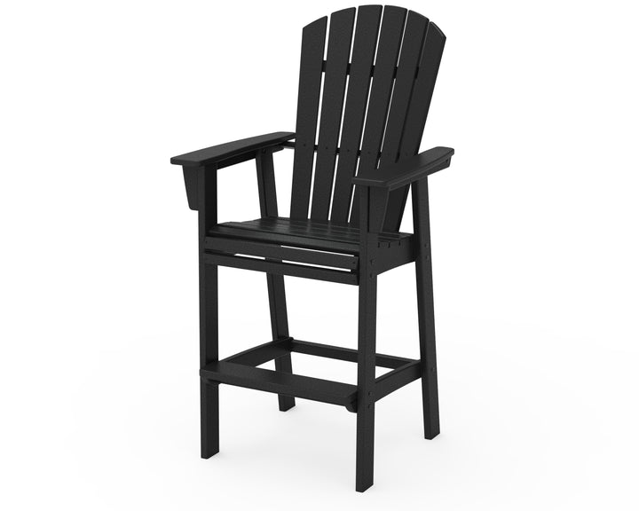 POLYWOOD® Nautical Curveback Adirondack Bar Chair