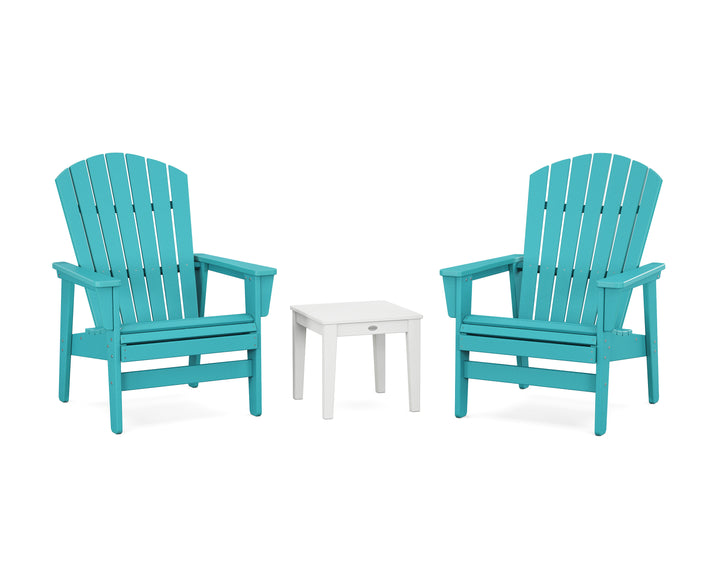 POLYWOOD® 3-Piece Nautical Grand Upright Adirondack Set