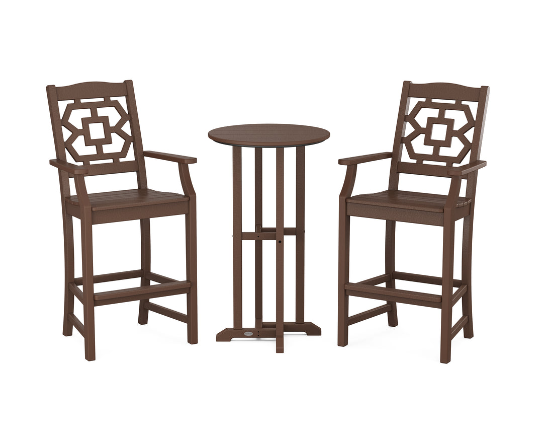 Martha Stewart by POLYWOOD® Chinoiserie 3-Piece Farmhouse Bar Set