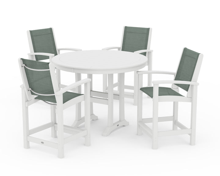POLYWOOD® Coastal 5-Piece Counter Set