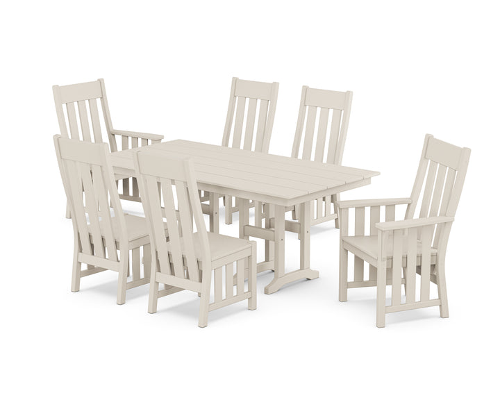 Martha Stewart by POLYWOOD® Acadia 7-Piece Farmhouse Dining Set