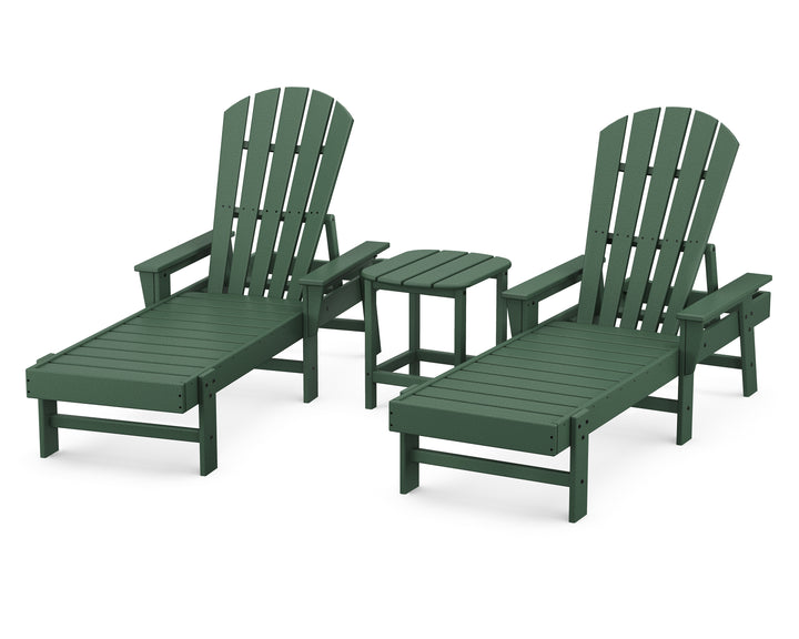 POLYWOOD® South Beach Chaise 3-Piece Set