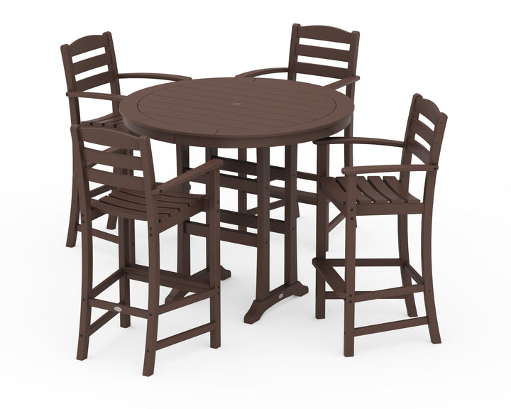 POLYWOOD® La Casa Café 5-Piece Bar Dining Set