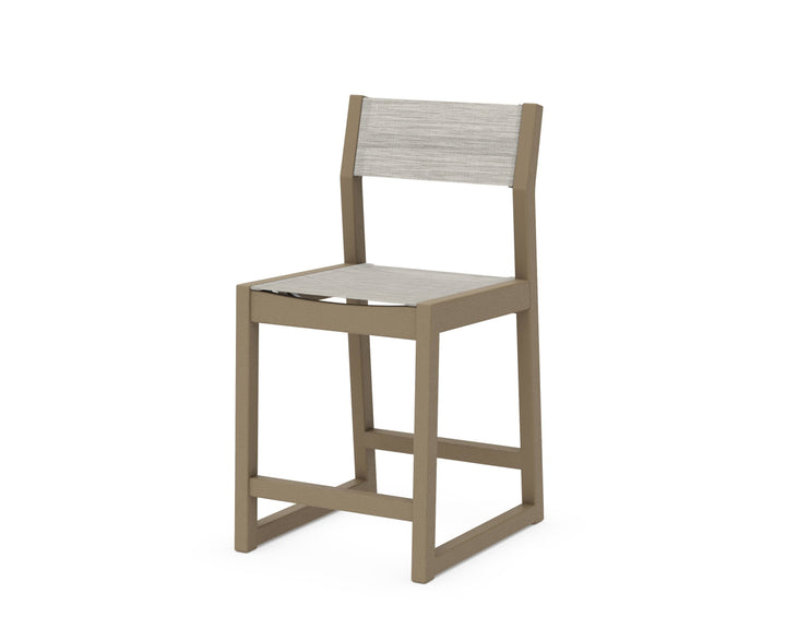POLYWOOD® EDGE Sling Counter Side Chair