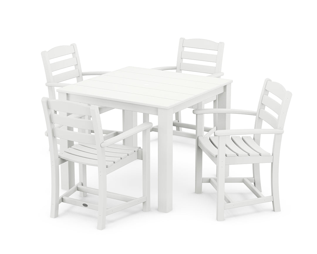 POLYWOOD® La Casa Cafe' 5-Piece Parsons Dining Set