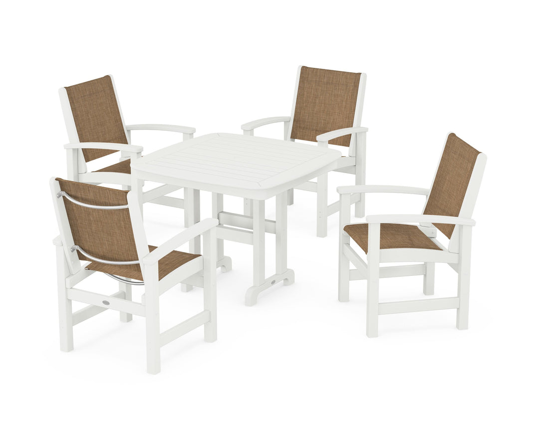 POLYWOOD® Coastal 5-Piece Dining Set