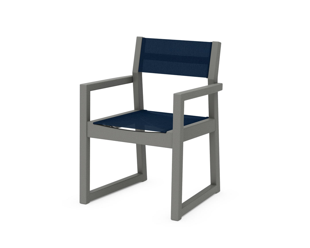 POLYWOOD® EDGE Sling Dining Arm Chair