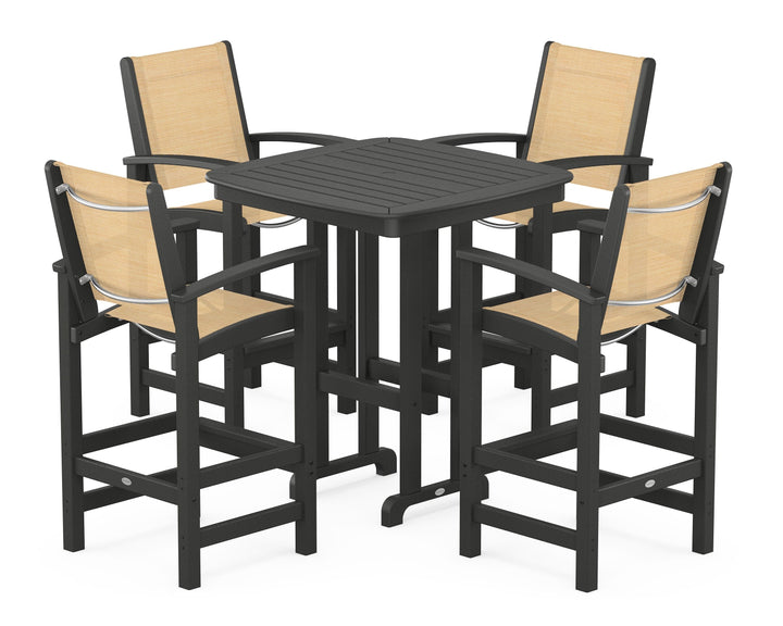 POLYWOOD® Coastal 5-Piece Bar Set