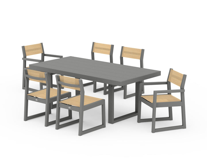POLYWOOD® EDGE Sling 7-Piece Dining Set