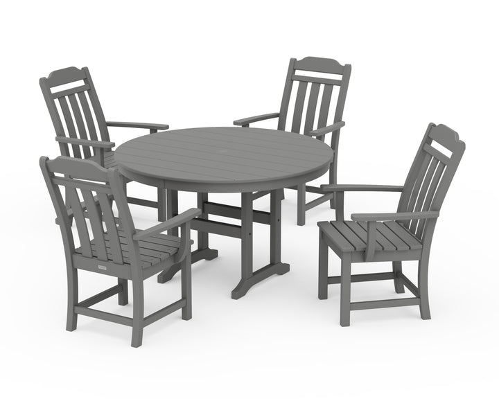 Country Living Cottage 5-Piece Round Farmhouse Dining Set