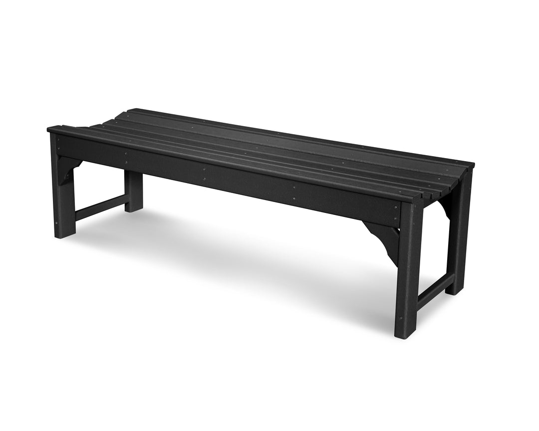 POLYWOOD® Traditional Garden 60" Backless Bench