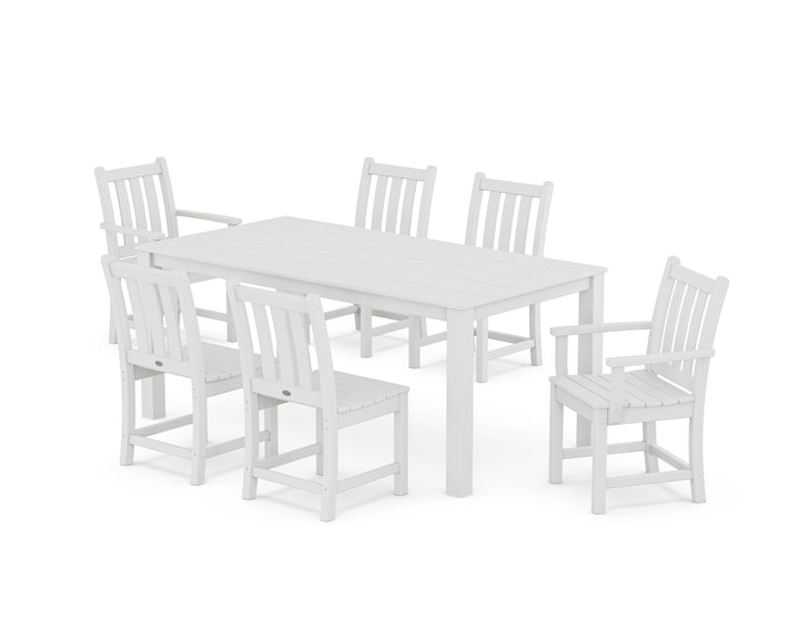 POLYWOOD® Traditional Garden 7-Piece Parsons Dining Set