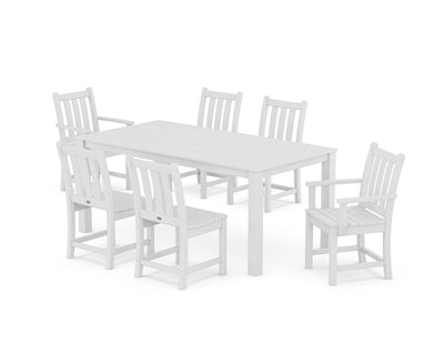 Traditional Garden 7-Piece Parsons Dining Set