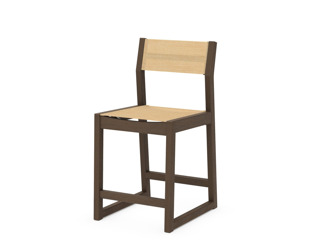 POLYWOOD® EDGE Sling Counter Side Chair