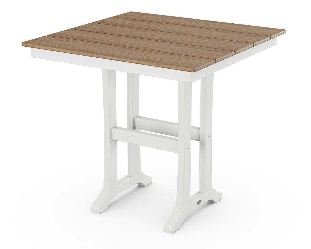 POLYWOOD® Farmhouse Trestle 37" Counter Table