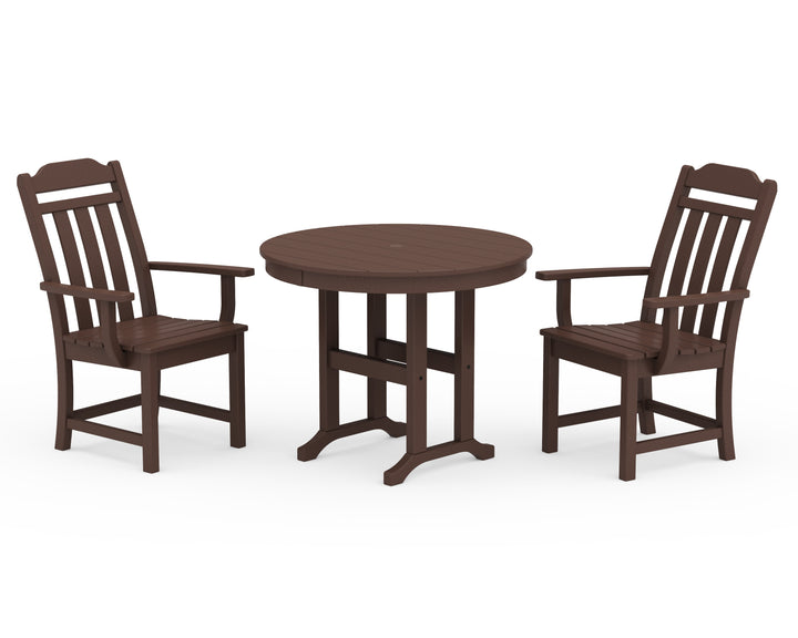 Country Living Cottage 3-Piece Farmhouse Dining Set