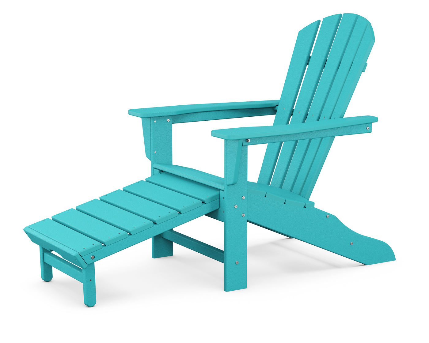 Palm Coast Ultimate Adirondack Chair with Hideaway Ottoman