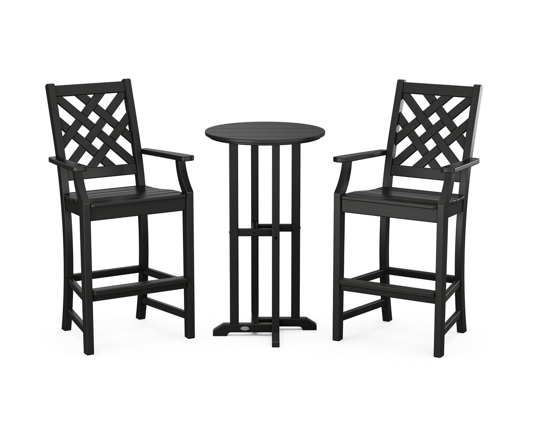 Country Living Wovendale 3-Piece Farmhouse Bar Set