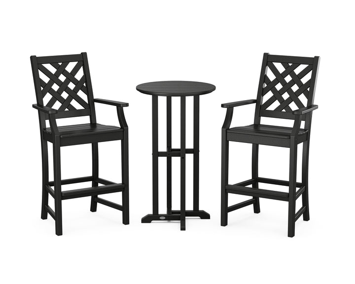 Country Living Wovendale 3-Piece Farmhouse Bar Set